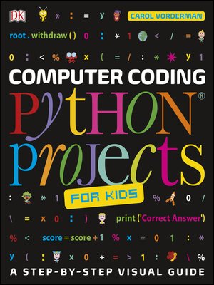 cover image of Computer Coding Python Projects for Kids